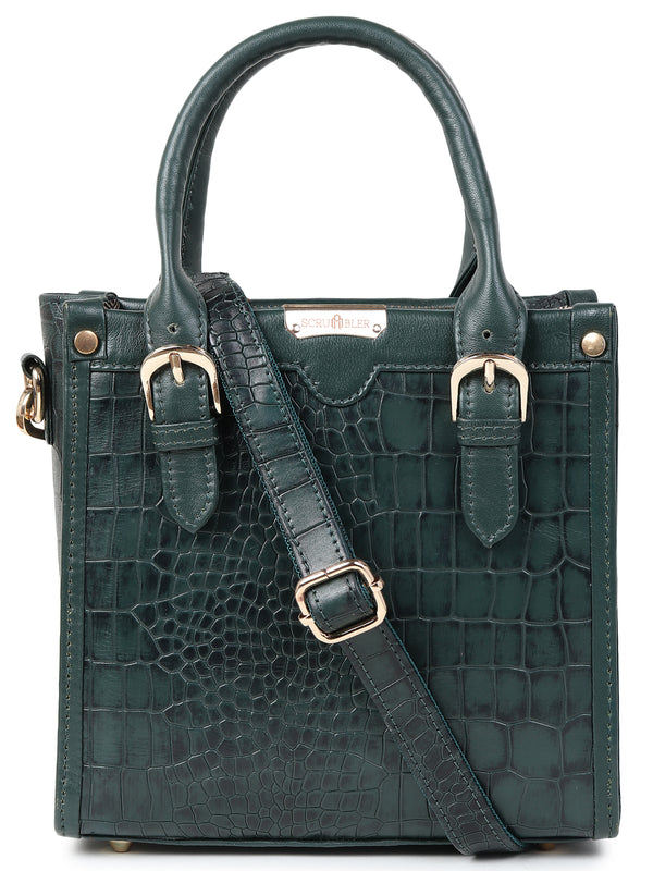 VALENCIA CHARM SATCHEL GREEN