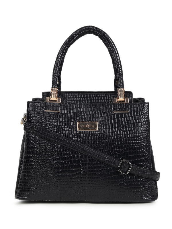 ISABELLA BLACK HANDHELD BAG